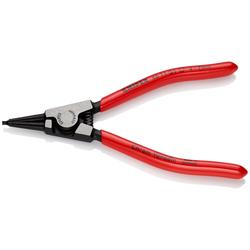 Knipex Sicherungsringzange für Greifringe auf Wellen mit Kunststoff überzogen schwarz atramentiert 140 mm Nr. 46 11 G1