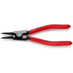 Knipex Sicherungsringzange für Greifringe auf Wellen mit Kunststoff überzogen schwarz atramentiert 140 mm Nr. 46 11 G2
