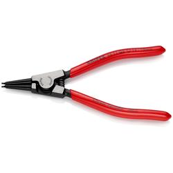 Knipex Sicherungsringzange für Greifringe auf Wellen mit Kunststoff überzogen schwarz atramentiert 140 mm Nr. 46 11 G3