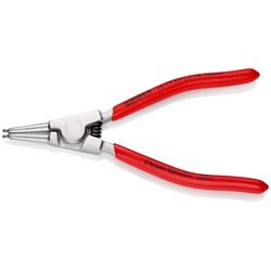 Knipex Sicherungsringzange für Außenringe auf Wellen mit Kunststoff überzogen verchromt 140 mm Nr. 46 13 A1