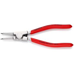 Knipex Sicherungsringzange für Außenringe auf Wellen mit Kunststoff überzogen verchromt 140 mm Nr. 46 13 A1