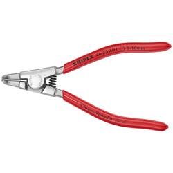 Knipex Sicherungsringzange für Außenringe auf Wellen mit Kunststoff überzogen verchromt 125 mm Nr. 46 23 A01