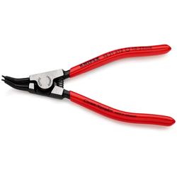 Knipex Sicherungsringzange für Außenringe auf Wellen 45° gewinkelt mit Kunststoff überzogen schwarz atramentiert 130 mm Nr. 46 31 A12