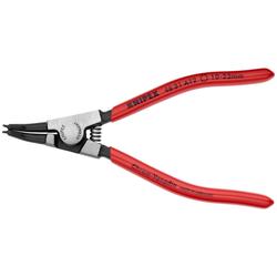 Knipex Sicherungsringzange für Außenringe auf Wellen 45° gewinkelt mit Kunststoff überzogen schwarz atramentiert 130 mm Nr. 46 31 A12