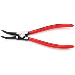 Knipex Sicherungsringzange für Außenringe auf Wellen 45° gewinkelt mit Kunststoff überzogen schwarz atramentiert 210 mm Nr. 46 31 A32