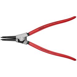 Knipex Sicherungsringzange für Außenringe auf Wellen 45° gewinkelt mit Kunststoff überzogen schwarz atramentiert 310 mm Nr. 46 31 A42