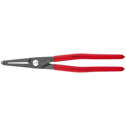 Knipex Präzisions-Sicherungsringzange für Innenringe in Bohrungen mit rutschhemmendem Kunststoff überzogen grau atramentiert 320 mm (SB-Karte/Blister) Nr. 48 11 J4 SB