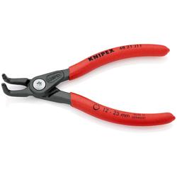 Knipex Präzisions-Sicherungsringzange für Innenringe in Bohrungen mit rutschhemmendem Kunststoff überzogen grau atramentiert 130 mm (SB-Karte/Blister) Nr. 48 21 J11 SB