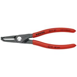 Knipex Präzisions-Sicherungsringzange für Innenringe in Bohrungen mit rutschhemmendem Kunststoff überzogen grau atramentiert 165 mm (SB-Karte/Blister) Nr. 48 21 J21 SB