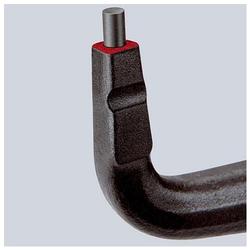 Knipex Präzisions-Sicherungsringzange für Innenringe in Bohrungen mit rutschhemmendem Kunststoff überzogen grau atramentiert 165 mm (SB-Karte/Blister) Nr. 48 21 J21 SB