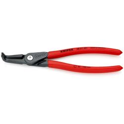 Knipex Präzisions-Sicherungsringzange für Innenringe in Bohrungen mit rutschhemmendem Kunststoff überzogen grau atramentiert 210 mm (SB-Karte/Blister) Nr. 48 21 J31 SB