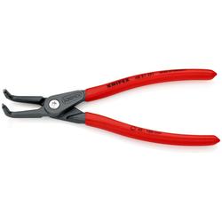 Knipex Präzisions-Sicherungsringzange für Innenringe in Bohrungen mit rutschhemmendem Kunststoff überzogen grau atramentiert 210 mm (SB-Karte/Blister) Nr. 48 21 J31 SB