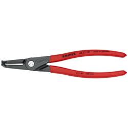 Knipex Präzisions-Sicherungsringzange für Innenringe in Bohrungen mit rutschhemmendem Kunststoff überzogen grau atramentiert 210 mm (SB-Karte/Blister) Nr. 48 21 J31 SB