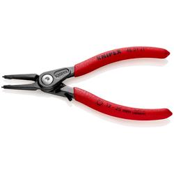 Knipex Präzisions-Sicherungsringzange für Innenringe in Bohrungen mit Überdehnungsschutz mit rutschhemmendem Kunststoff überzogen grau atramentiert 140 mm Nr. 48 31 J1