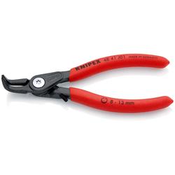 Knipex Präzisions-Sicherungsringzange für Innenringe in Bohrungen mit rutschhemmendem Kunststoff überzogen grau atramentiert 130 mm Nr. 48 41 J01