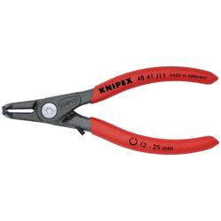 Knipex Präzisions-Sicherungsringzange für Innenringe in Bohrungen mit rutschhemmendem Kunststoff überzogen grau atramentiert 130 mm Nr. 48 41 J11