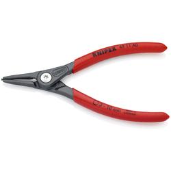 Knipex Präzisions-Sicherungsringzange für Außenringe auf Wellen mit rutschhemmendem Kunststoff überzogen grau atramentiert 140 mm Nr. 49 11 A0