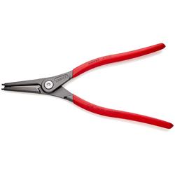 Knipex Präzisions-Sicherungsringzange für Außenringe auf Wellen mit rutschhemmendem Kunststoff überzogen grau atramentiert 320 mm (SB-Karte/Blister) Nr. 49 11 A4 SB