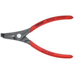 Knipex Präzisions-Sicherungsringzange für Außenringe auf Wellen mit rutschhemmendem Kunststoff überzogen grau atramentiert 165 mm (SB-Karte/Blister) Nr. 49 21 A21 SB