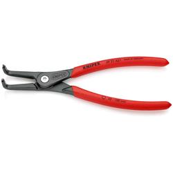 Knipex Präzisions-Sicherungsringzange für Außenringe auf Wellen mit rutschhemmendem Kunststoff überzogen grau atramentiert 210 mm (SB-Karte/Blister) Nr. 49 21 A31 SB