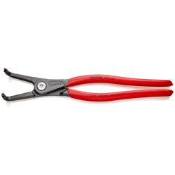 Knipex Präzisions-Sicherungsringzange für Außenringe auf Wellen mit rutschhemmendem Kunststoff überzogen grau atramentiert 305 mm (SB-Karte/Blister) Nr. 49 21 A41 SB