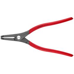 Knipex Präzisions-Sicherungsringzange für Außenringe auf Wellen mit rutschhemmendem Kunststoff überzogen grau atramentiert 305 mm (SB-Karte/Blister) Nr. 49 21 A41 SB