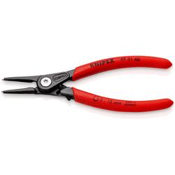 Knipex Präzisions-Sicherungsringzange für Außenringe auf Wellen mit Überdehnungsschutz mit rutschhemmendem Kunststoff überzogen grau atramentiert 140 mm Nr. 49 31 A0