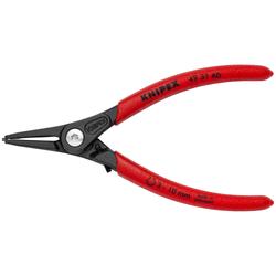 Knipex Präzisions-Sicherungsringzange für Außenringe auf Wellen mit Überdehnungsschutz mit rutschhemmendem Kunststoff überzogen grau atramentiert 140 mm Nr. 49 31 A0