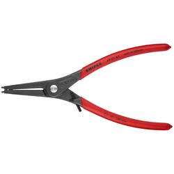 Knipex Präzisions-Sicherungsringzange für Außenringe auf Wellen mit Überdehnungsschutz mit rutschhemmendem Kunststoff überzogen grau atramentiert 225 mm Nr. 49 31 A3