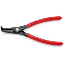 Knipex Präzisions-Sicherungsringzange für Außenringe auf Wellen mit rutschhemmendem Kunststoff überzogen grau atramentiert 210 mm Nr. 49 41 A31