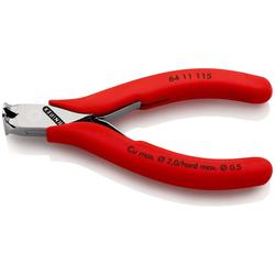 Knipex Elektronik-Vornschneider mit Kunststoff überzogen 115 mm Nr. 64 11 115