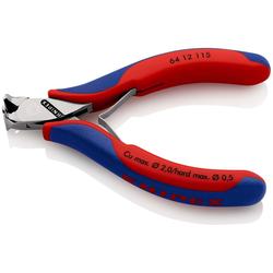 Knipex Elektronik-Vornschneider mit Mehrkomponenten-Hüllen 115 mm Nr. 64 12 115