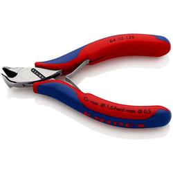 Knipex Elektronik-Vornschneider mit Mehrkomponenten-Hüllen 120 mm Nr. 64 32 120