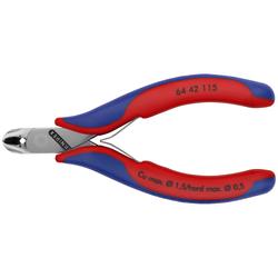 Knipex Elektronik-Vornschneider mit Mehrkomponenten-Hüllen 115 mm (SB-Karte/Blister) Nr. 64 42 115 SB