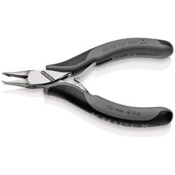 Knipex Elektronik-Vornschneider ESD mit Mehrkomponenten-Hüllen 120 mm Nr. 64 62 120 ESD