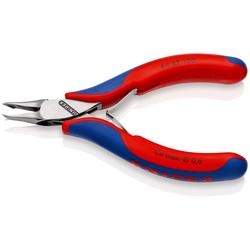 Knipex Elektronik-Vornschneider mit Mehrkomponenten-Hüllen 120 mm Nr. 64 62 120
