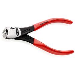 Knipex Kraft-Vornschneider mit Kunststoff überzogen schwarz atramentiert 140 mm (SB-Karte/Blister) Nr. 67 01 140 SB