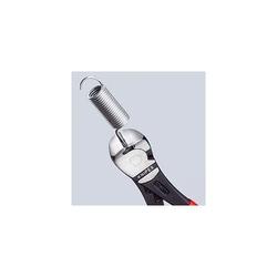 Knipex Kraft-Vornschneider mit Kunststoff überzogen schwarz atramentiert 200 mm Nr. 67 01 200