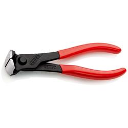 Knipex Vornschneider mit Kunststoff überzogen schwarz atramentiert 160 mm Nr. 68 01 160 EAN