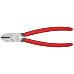 Knipex Seitenschneider mit Kunststoff überzogen schwarz atramentiert 180 mm Nr. 70 01 180