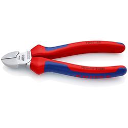 Knipex Seitenschneider mit Mehrkomponenten-Hüllen verchromt 160 mm Nr. 70 05 160
