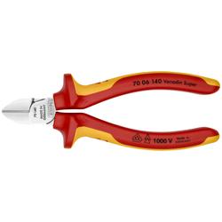 Knipex Seitenschneider isoliert mit Mehrkomponenten-Hüllen, VDE-geprüft verchromt 140 mm Nr. 70 06 140