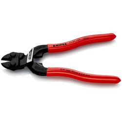 Knipex CoBolt® S Kompakt-Bolzenschneider mit Kunststoff überzogen schwarz atramentiert 160 mm (SB-Karte/Blister) Nr. 71 01 160 SB