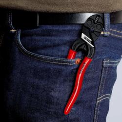 Knipex CoBolt® S Kompakt-Bolzenschneider mit Kunststoff überzogen schwarz atramentiert 160 mm (SB-Karte/Blister) Nr. 71 01 160 SB