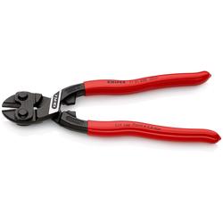 Knipex CoBolt® Kompakt-Bolzenschneider mit Kunststoff überzogen schwarz atramentiert 200 mm (SB-Karte/Blister) Nr. 71 01 200 SB