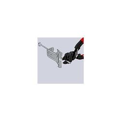 Knipex CoBolt® Kompakt-Bolzenschneider mit Kunststoff überzogen schwarz atramentiert 200 mm (SB-Karte/Blister) Nr. 71 01 200 SB