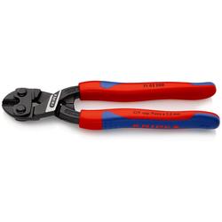 Knipex CoBolt® Kompakt-Bolzenschneider mit schlanken Mehrkomponenten-Hüllen schwarz atramentiert 200 mm (SB-Karte/Blister) Nr. 71 02 200 SB