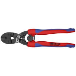 Knipex CoBolt® Kompakt-Bolzenschneider mit schlanken Mehrkomponenten-Hüllen schwarz atramentiert 200 mm (SB-Karte/Blister) Nr. 71 12 200 SB