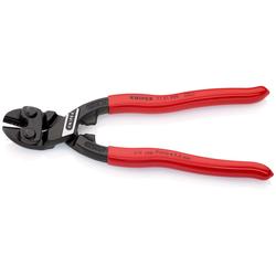 Knipex CoBolt® Kompakt-Bolzenschneider mit Kunststoff überzogen schwarz atramentiert 200 mm Nr. 71 21 200