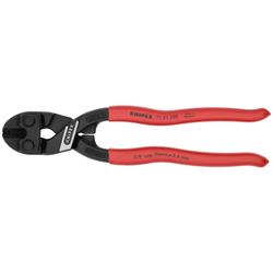 Knipex CoBolt® Kompakt-Bolzenschneider mit Kunststoff überzogen schwarz atramentiert 200 mm Nr. 71 21 200